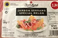Sokerin määrä sisällä Jambon serrano special melon