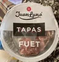 Sokerin määrä sisällä Fuet extra snack