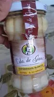 Zuckermenge drin Espárragos blancos