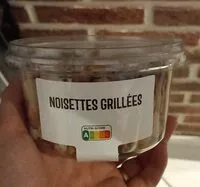 入っている砂糖の量 Noisettes grillées
