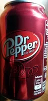 Сахар и питательные вещества в Dr pepper