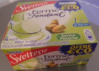 Amount of sugar in Ferme & Fondant, Saveur Pistache (1,2 % MG), Offre €co (4 Pots)