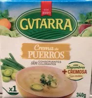 Zuckermenge drin Crema de puerros con legumbres envase 340 g