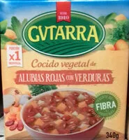 Cantidad de azúcar en Cocido vegetal de alubia pinta con verduras