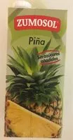 Quantité de sucre dans Zumo de piña