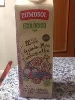 Quantité de sucre dans Zumosol Ecológico 100% Granada, Mora, Frambuesa y Uva