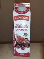 Quantité de sucre dans Granada, frambuesa, mora, uva