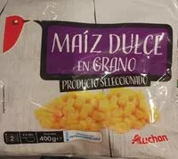 Sokerin määrä sisällä Maiz dulce en grano