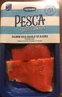 Cantidad de azúcar en Salmon rojo salvaje alaska