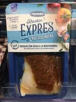 Cantidad de azúcar en Bacalao con salsa a la mediterránea