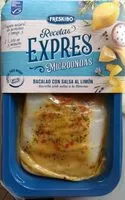 Cantidad de azúcar en Bacalao con salsa al limón