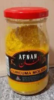 Cantidad de azúcar en Curcuma molida