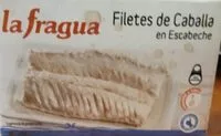 Cantidad de azúcar en Filetes de caballa en escabeche