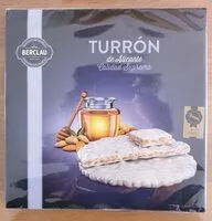 Jumlah gula yang masuk Turron aux Amandes
