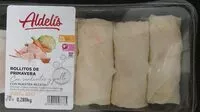 Cantidad de azúcar en Rollitos de primavera con verduritas y pollo