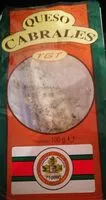 入っている砂糖の量 Queso cabrales
