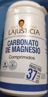 Suhkru kogus sees Carbonato de magnesio