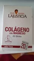 Suhkru kogus sees Colágeno con magnesio