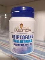 Suhkru kogus sees Triptófano con melatonina
