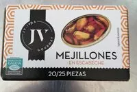 入っている砂糖の量 Mejillones escabeche