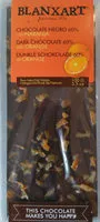 入っている砂糖の量 dark chocolate 60% with Orange