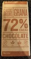 入っている砂糖の量 Chocolate negro 72% cacao Ghana