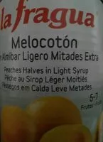 Cantidad de azúcar en Melocotón en Almíbar
