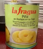 Cantidad de azúcar en Piña