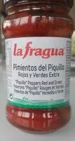Cantidad de azúcar en Pimientis del piquillo
