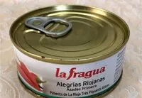 Cantidad de azúcar en Alegrías Riojanas