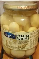 Jumlah gula yang masuk Patatas enteras