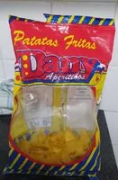 入っている砂糖の量 Patatas Fritas Dany