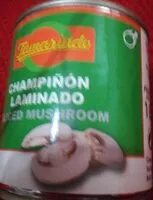 Sokerin määrä sisällä Champiñón laminado en lata