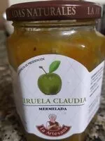 Cantidad de azúcar en Mermelada de ciruela Claudia