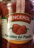 Cantidad de azúcar en Pimientos del piquillo