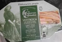 Количество сахара в Ventresca de atún claro