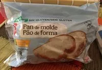 含糖量 Pan de molde sin gluten