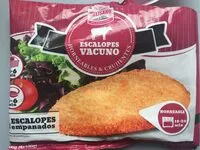 Jumlah gula yang masuk Escalopes vacuno