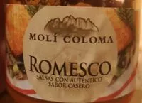 Suhkru kogus sees Salsa romesco