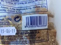 Cantidad de azúcar en Crujientes de pipas, linaza y sesamo