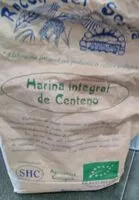 Cantidad de azúcar en Harina integral de Centeno