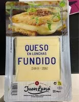 Sokerin määrä sisällä Queso en lochas fundido