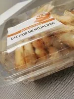 चीनी की मात्रा Lacitos de hojaldre