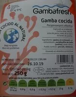 Azúcar y nutrientes en Gambafresh