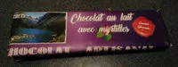 Chocolat aux myrtilles