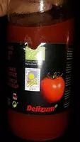 Jumlah gula yang masuk Jus de tomates biologique