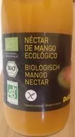 Jumlah gula yang masuk Néctar de mango ecológico