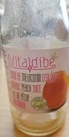 入っている砂糖の量 Zumo de melocotón ecológico