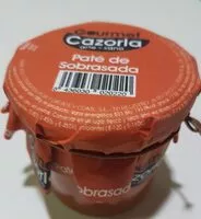 Cantidad de azúcar en Paté de Sobrasada