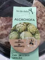 İçindeki şeker miktarı Tortilla alcachofa